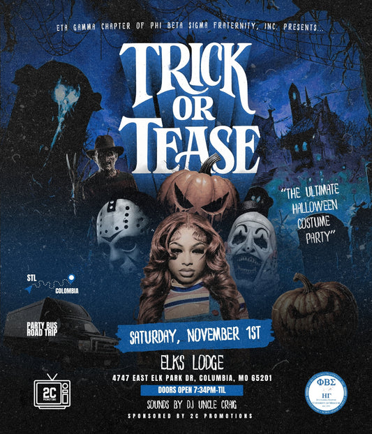 TRICK OR TEAΣE (Early Bird 1 Tickets !!!)
